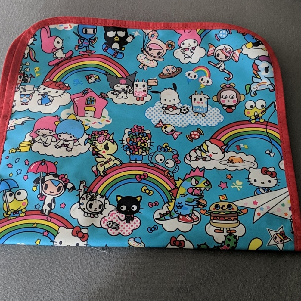 Brand new tokidoki/hello kitty changing pad